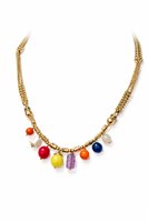 Collier Alcozer & J Femme in  Alliage Métallique Pietre dure C68FG22 - C68FG22